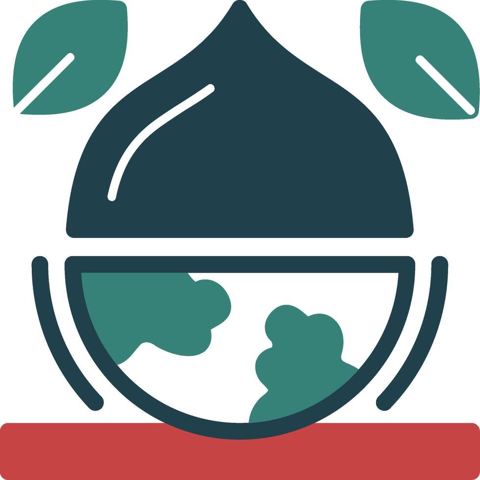 Water conservation Line Two Color Icon vector