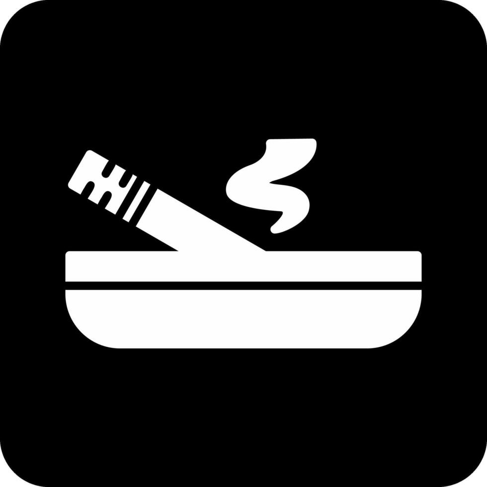 Ashtray Vector Icon