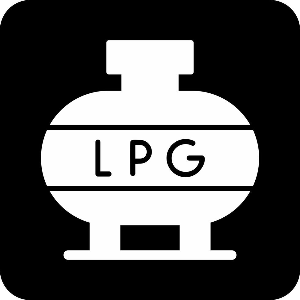 Liquefied Petroleum Gas Vector Icon