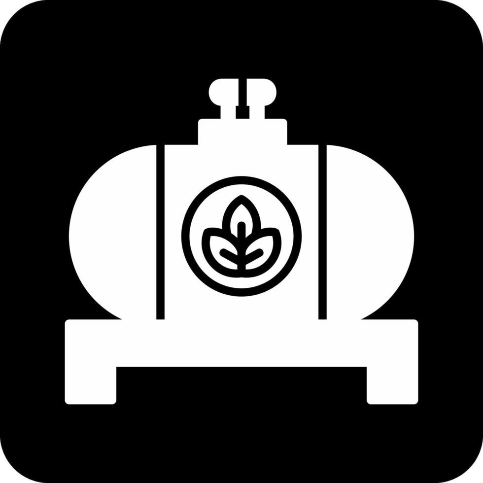 combustible tanque vector icono