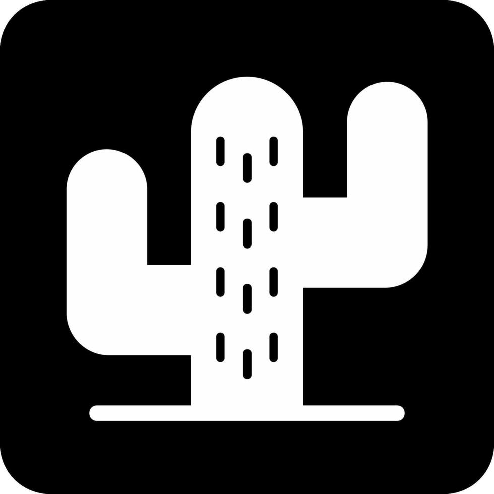 icono de vector de cactus