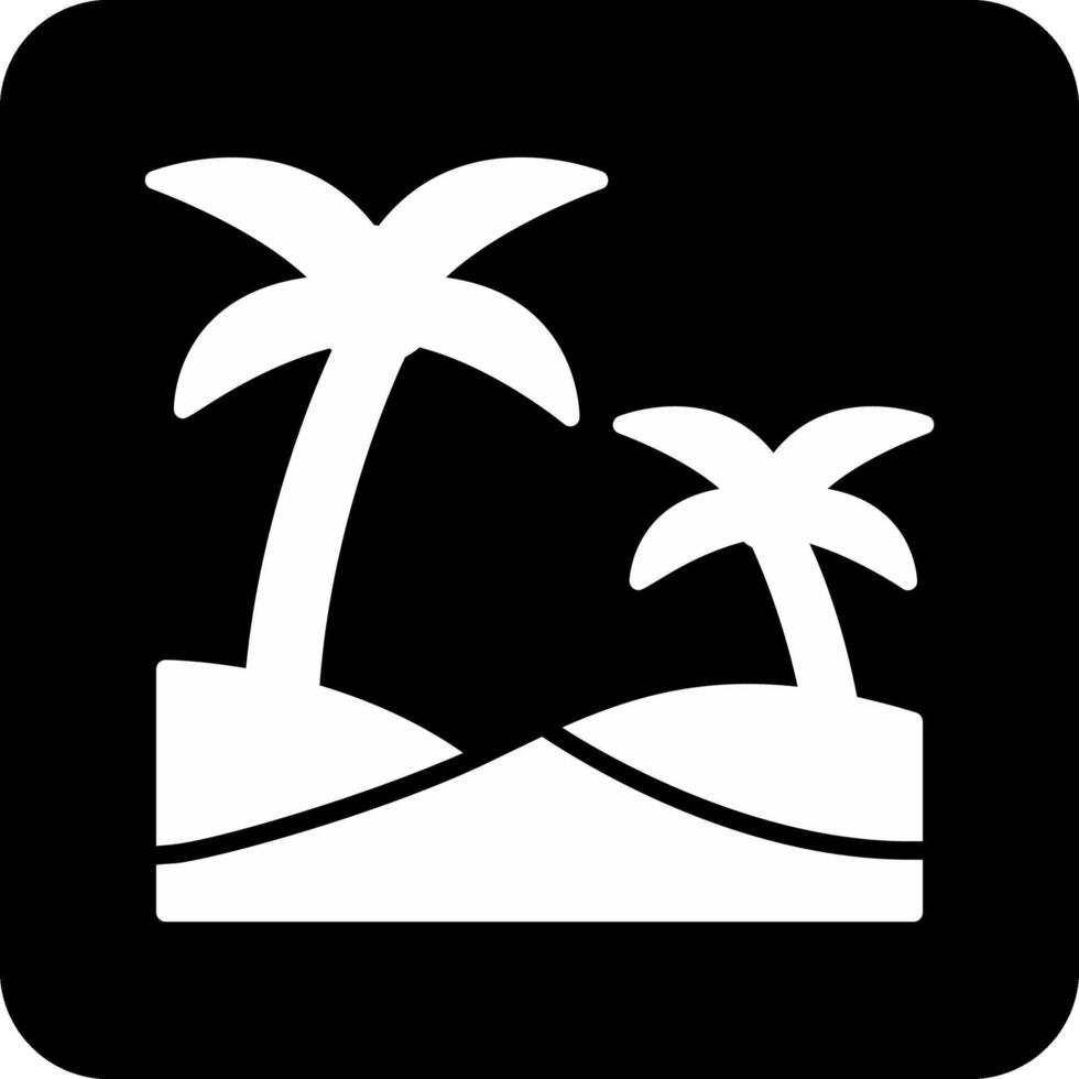 Oasis Vector Icon
