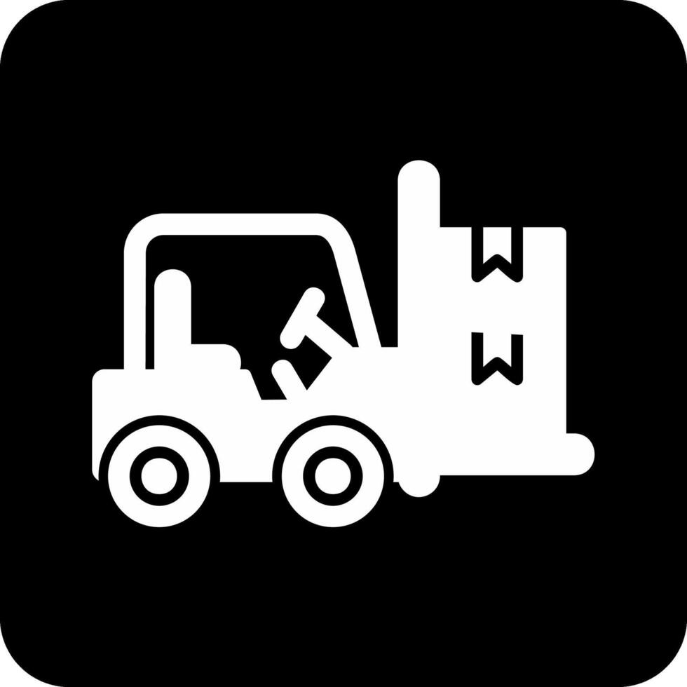 Forklift Vector Icon