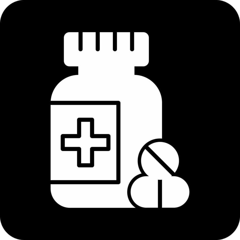 icono de vector de medicación