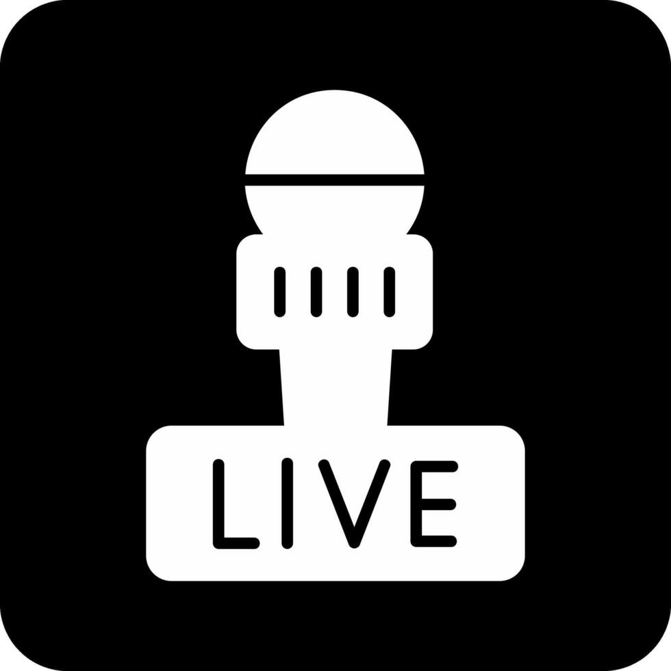 Live Vector Icon