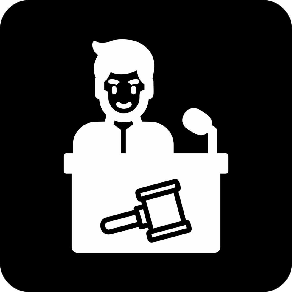 Auction Vector Icon