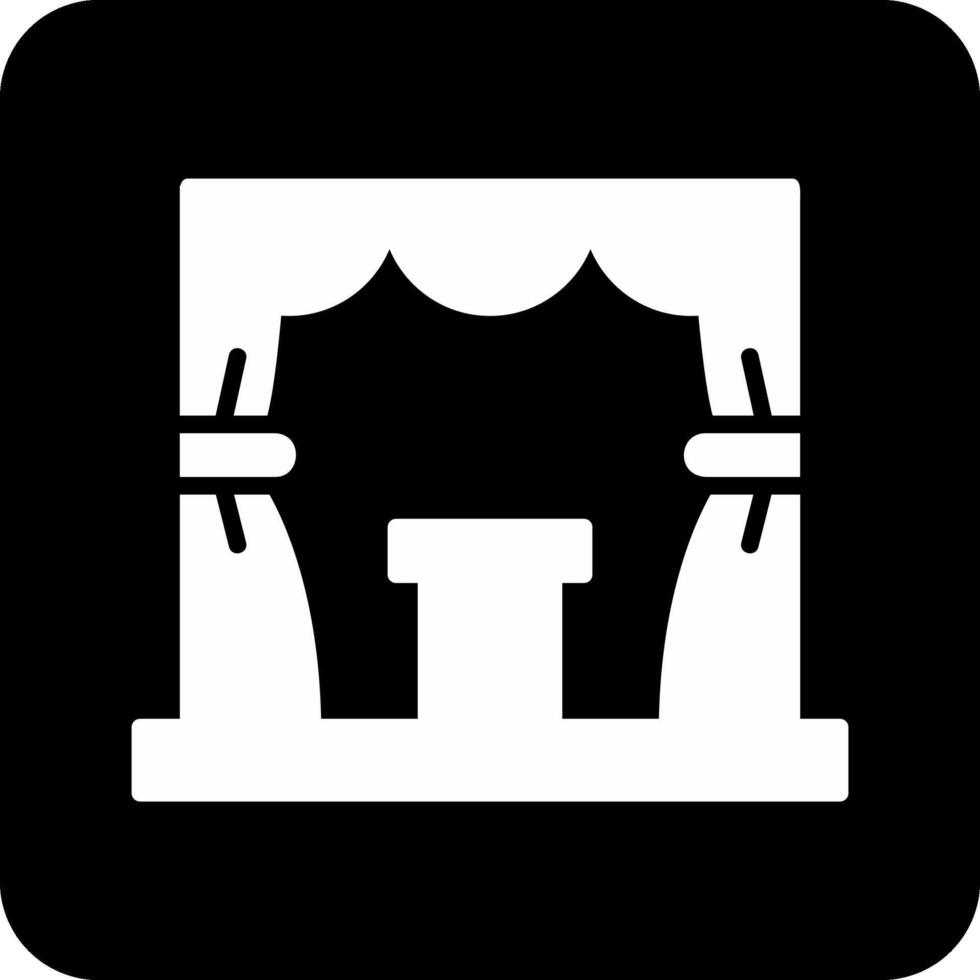 Stage Vector Icon