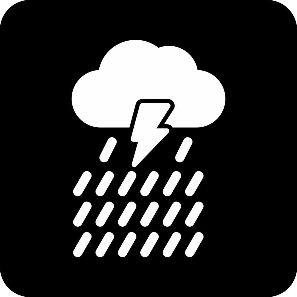 icono de vector de lluvia