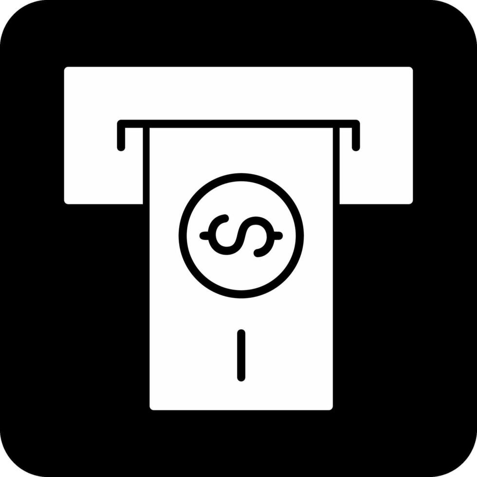 Withdraw Money Vector Icon