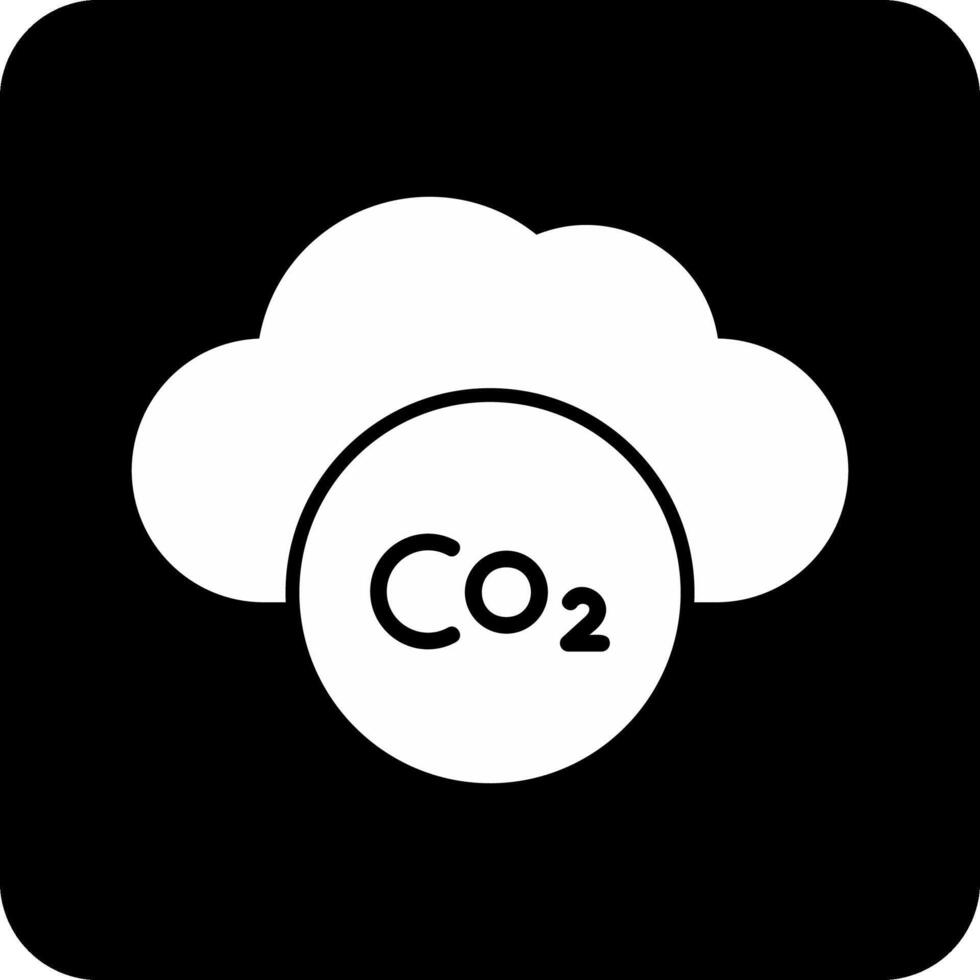 icono de vector de co2