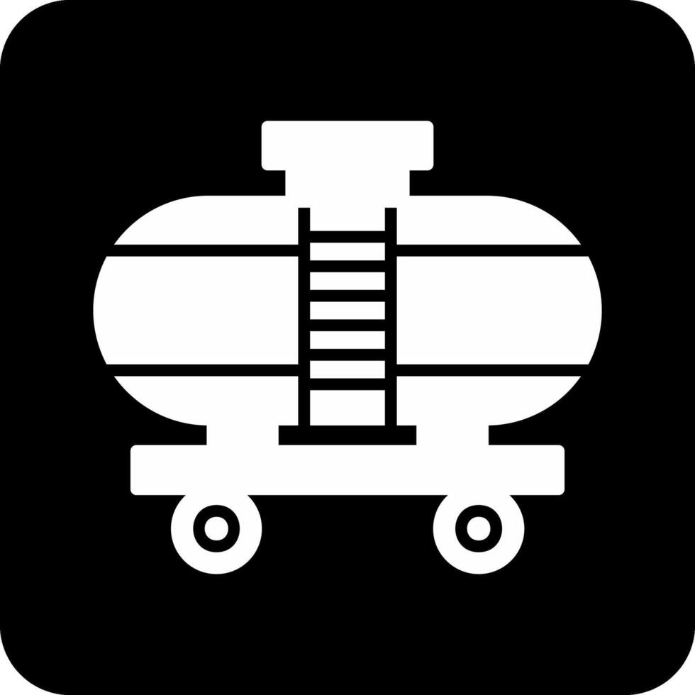 icono de vector de vagón