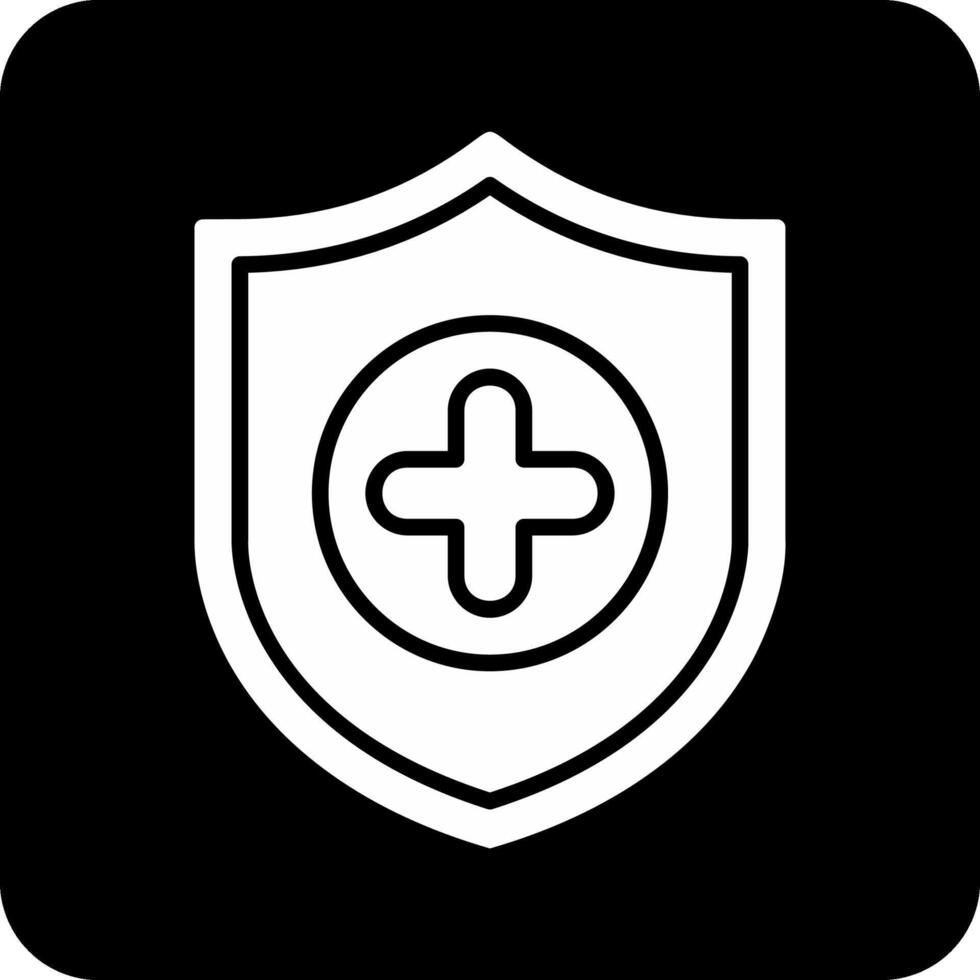 icono de vector de seguro médico