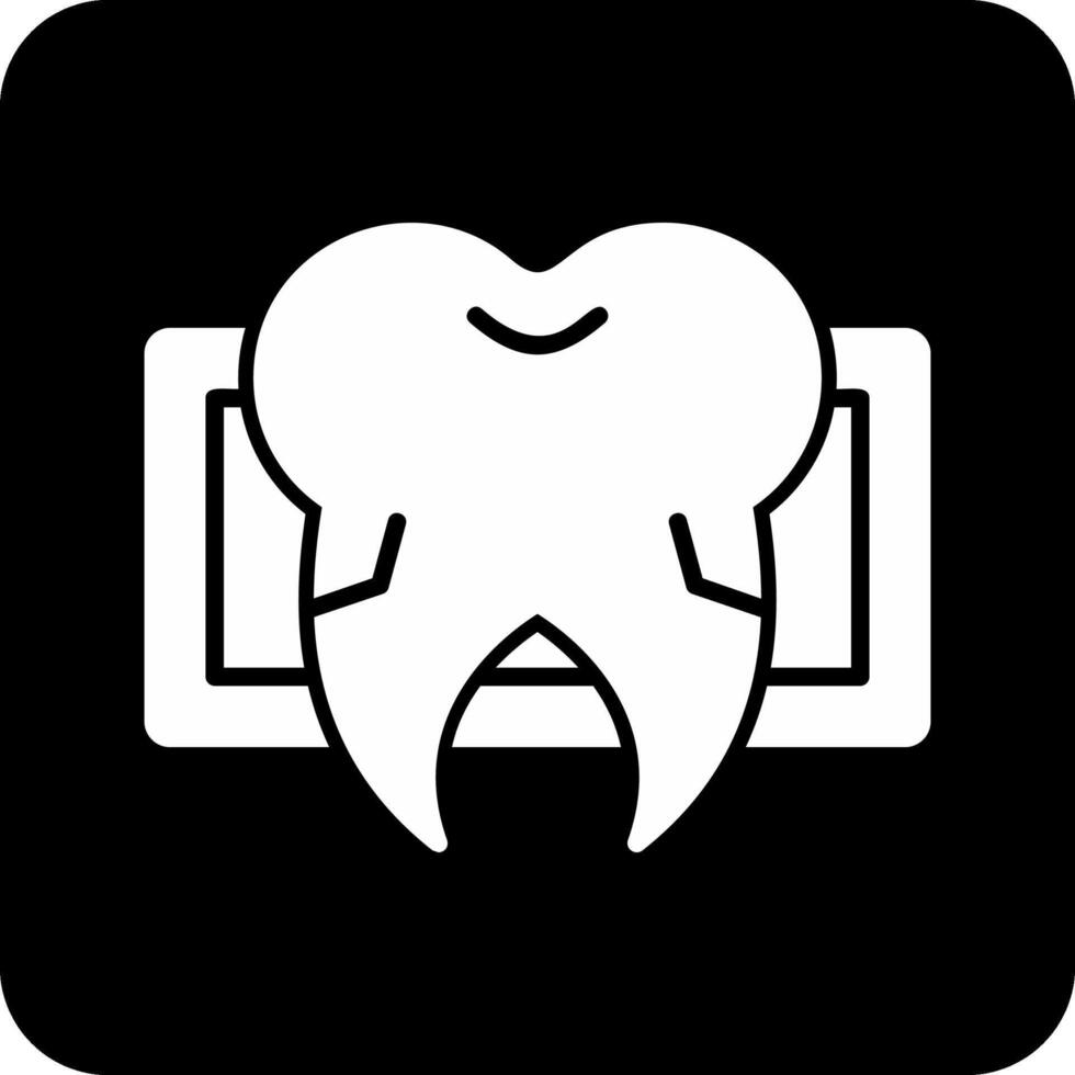 dental X rayo vector icono