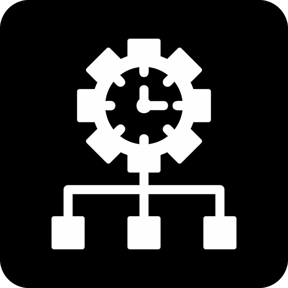 icono de vector de gestión de tiempo