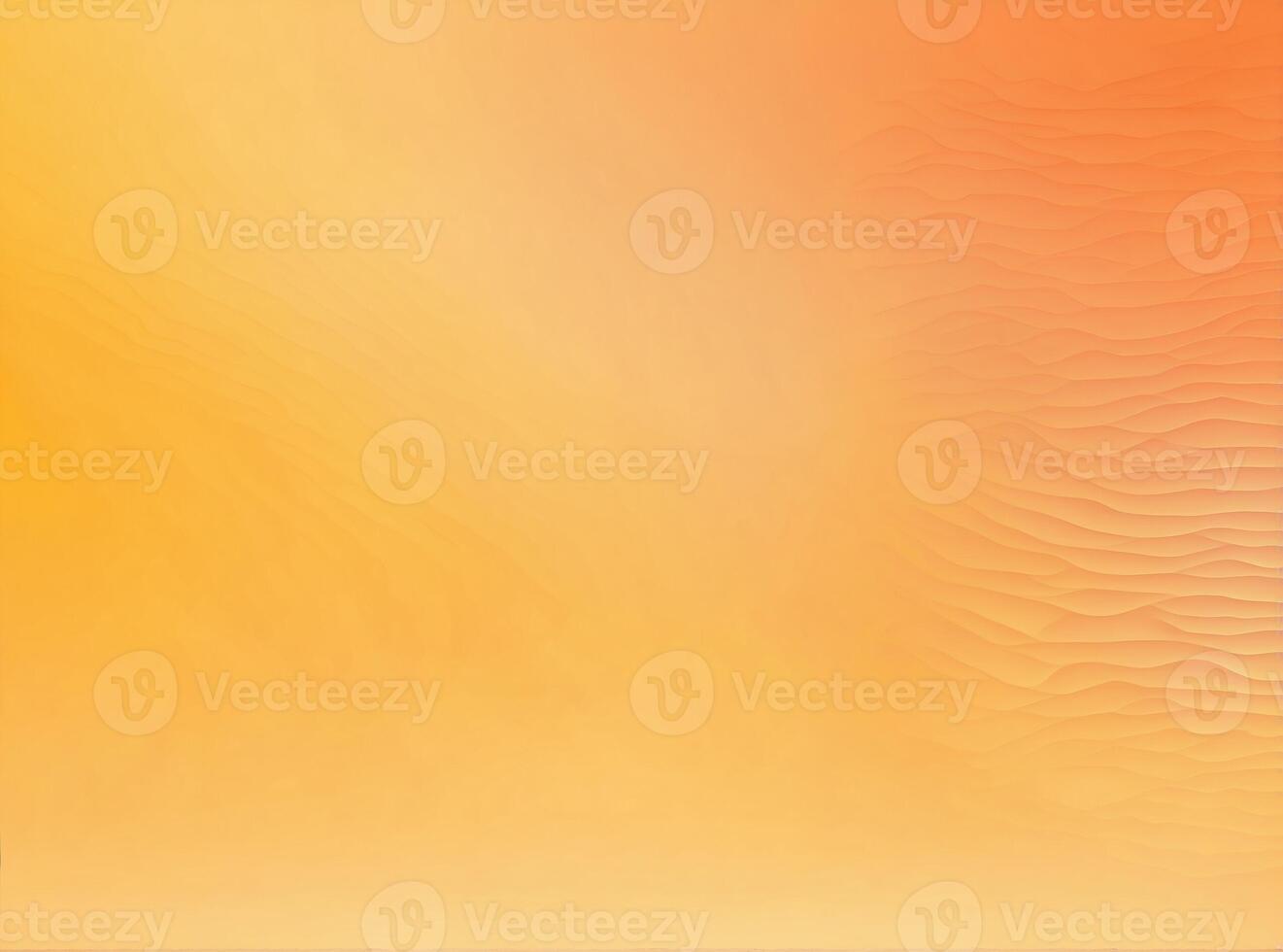 AI generated soft yellow, orange color abstract gradient surface texture background photo
