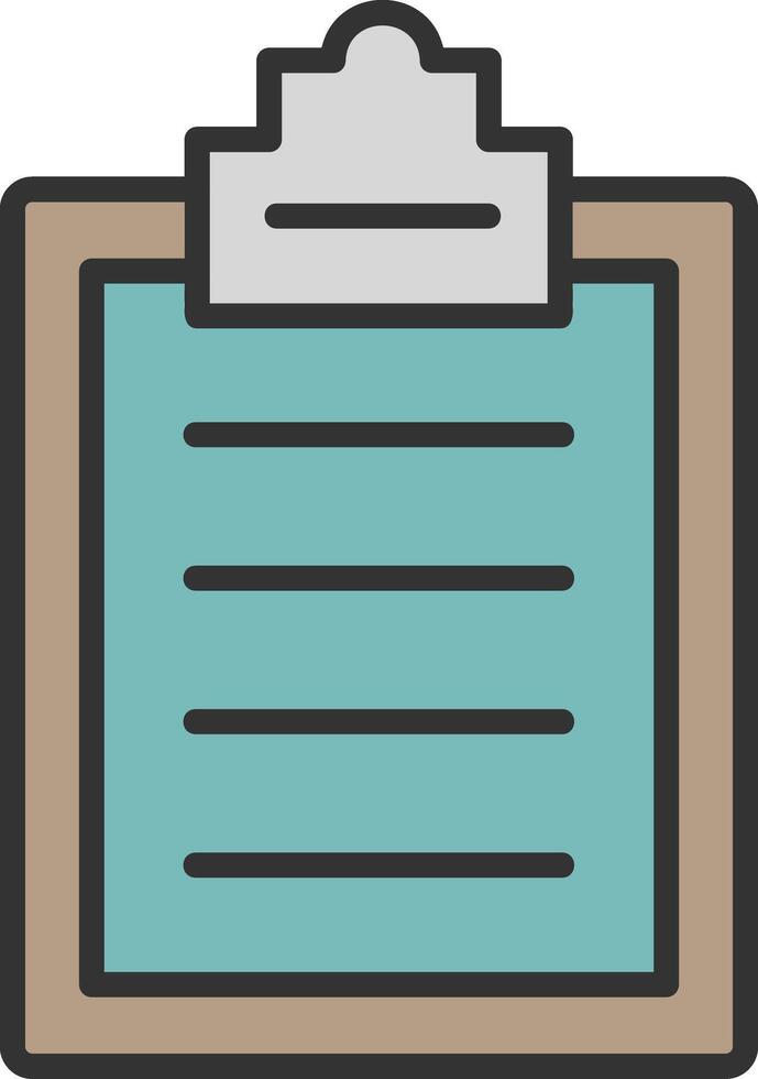 Clipboard Vector Icon