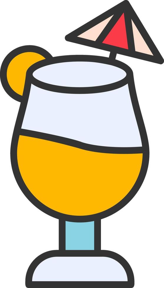 Cocktail Vector Icon