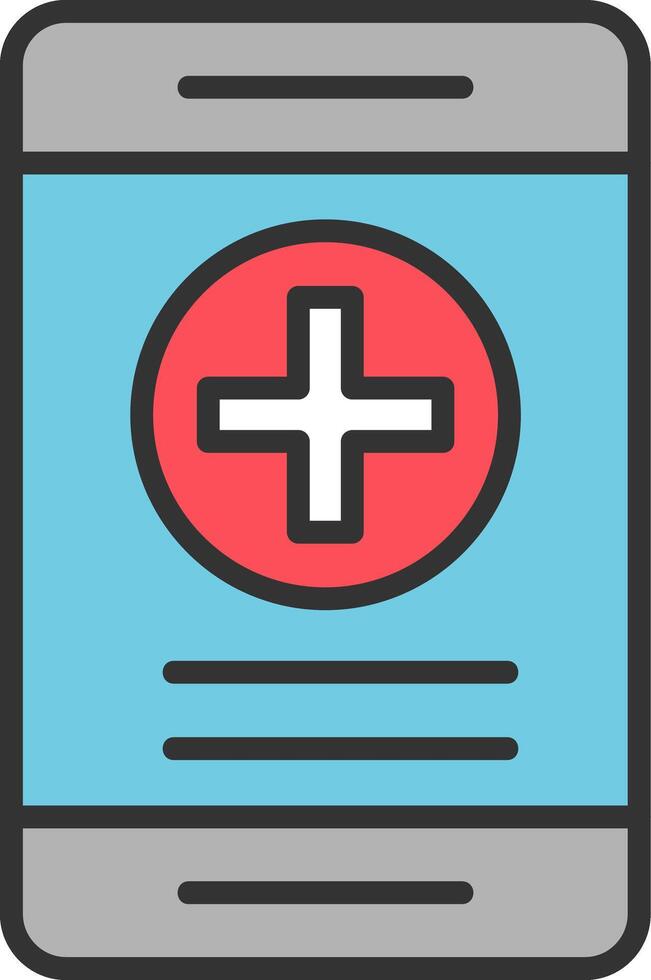 Online Health Insurance Vector Icon