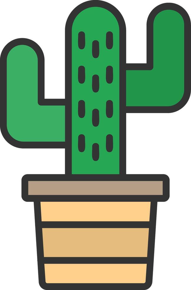 Cactus Vector Icon