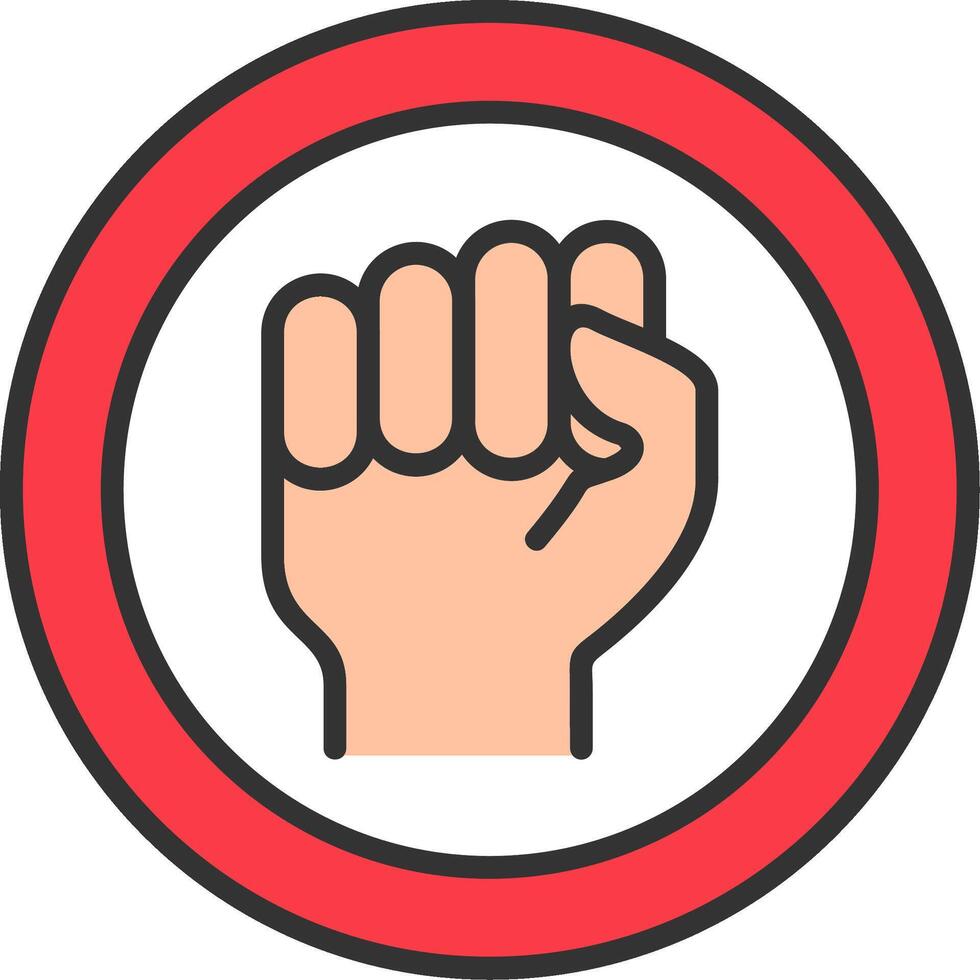 No Racism Vector Icon