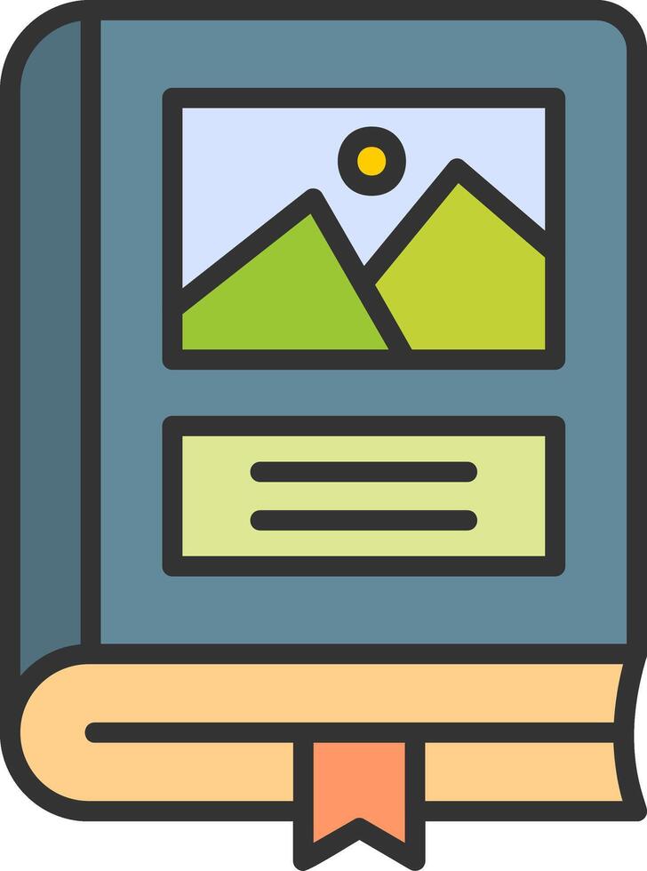 Photography Album Vector Icon