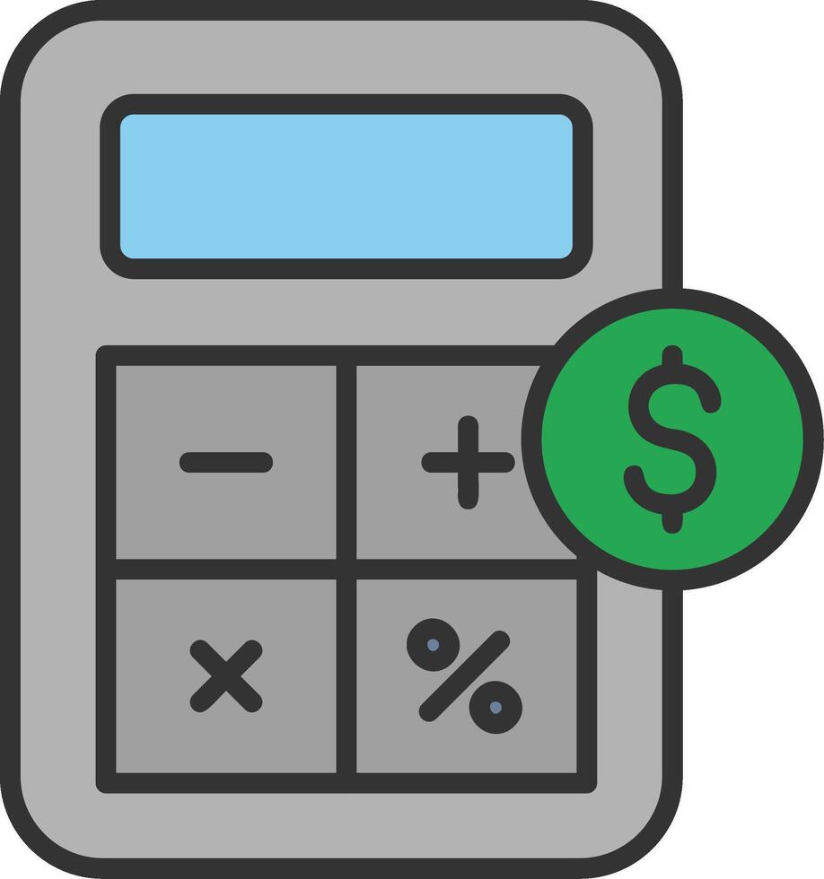 Calculator Vector Icon