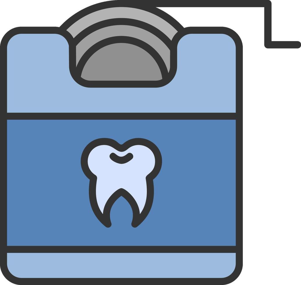 Dental Floss Vector Icon