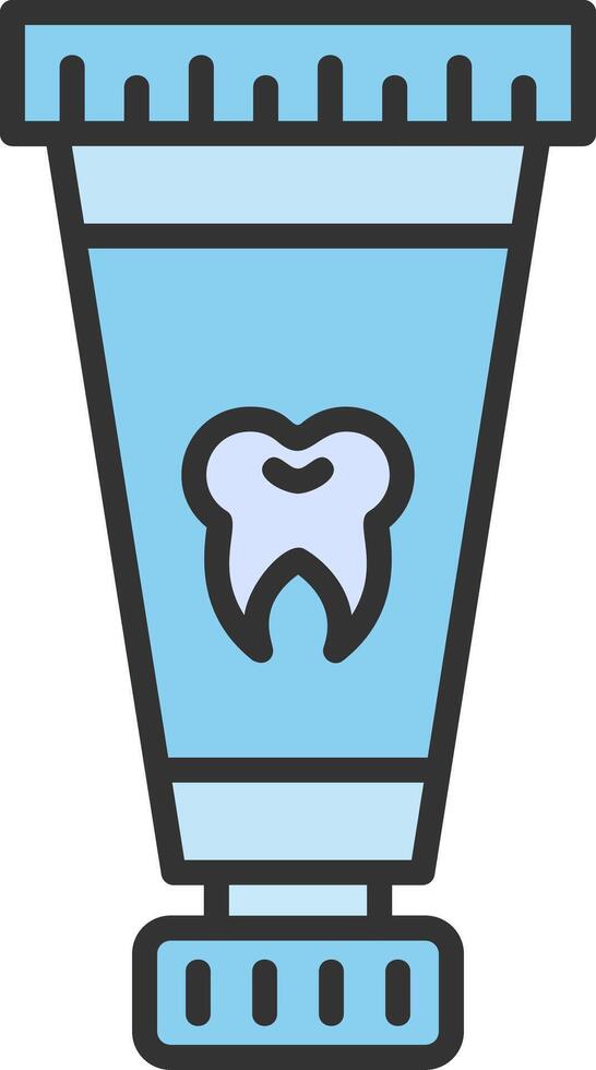Toothpaste Vector Icon