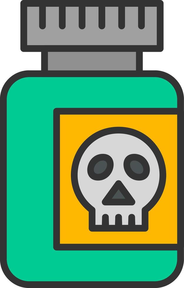 Poison Vector Icon