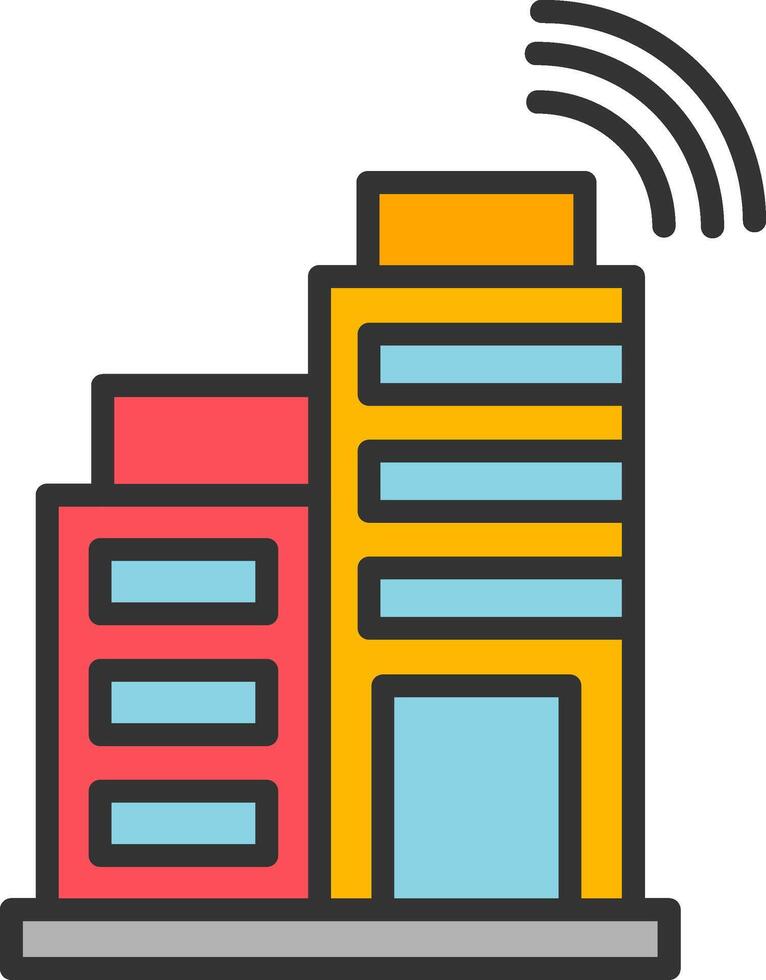 Smart City Vector Icon