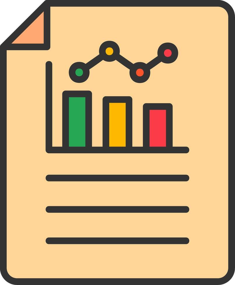 Bar Chart Vector Icon