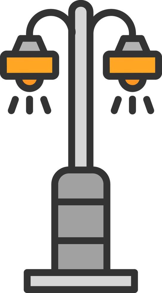 Streetlight Vector Icon