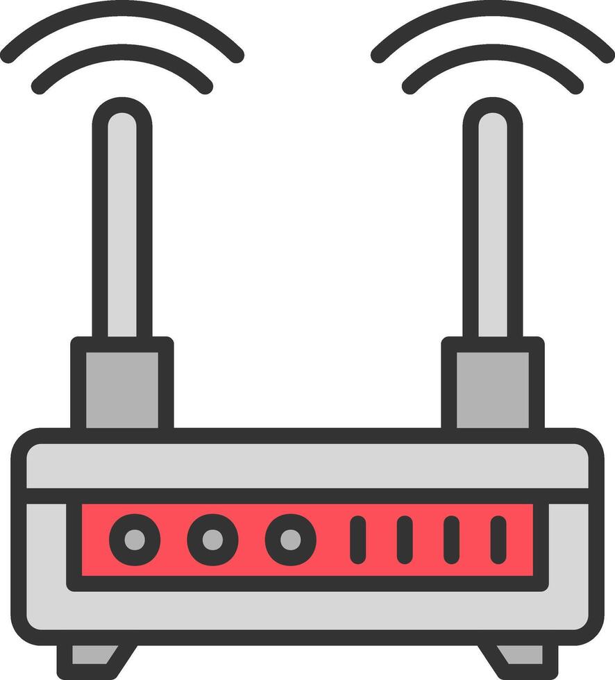 Wifi Router Vector Icon