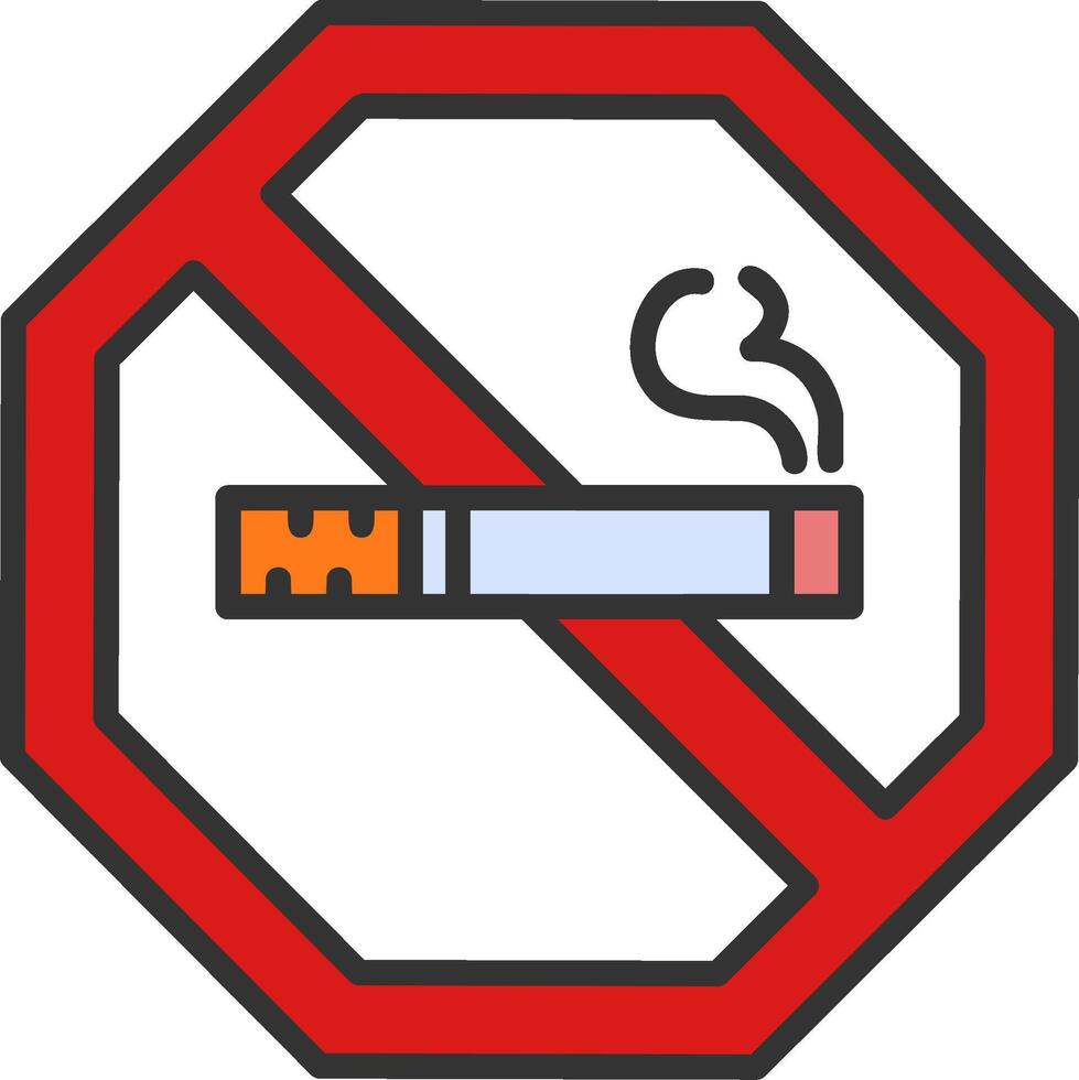 No Smoking Vector Icon