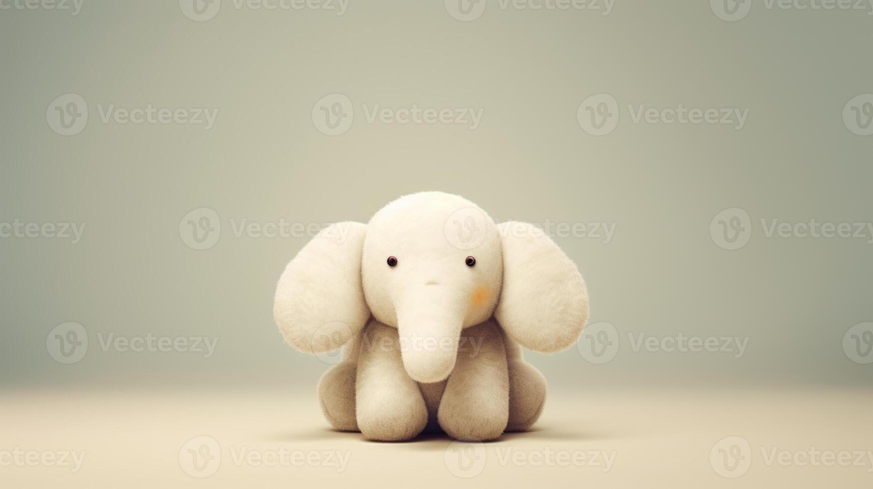 AI generated stuffed animal toy for kids, ai photo