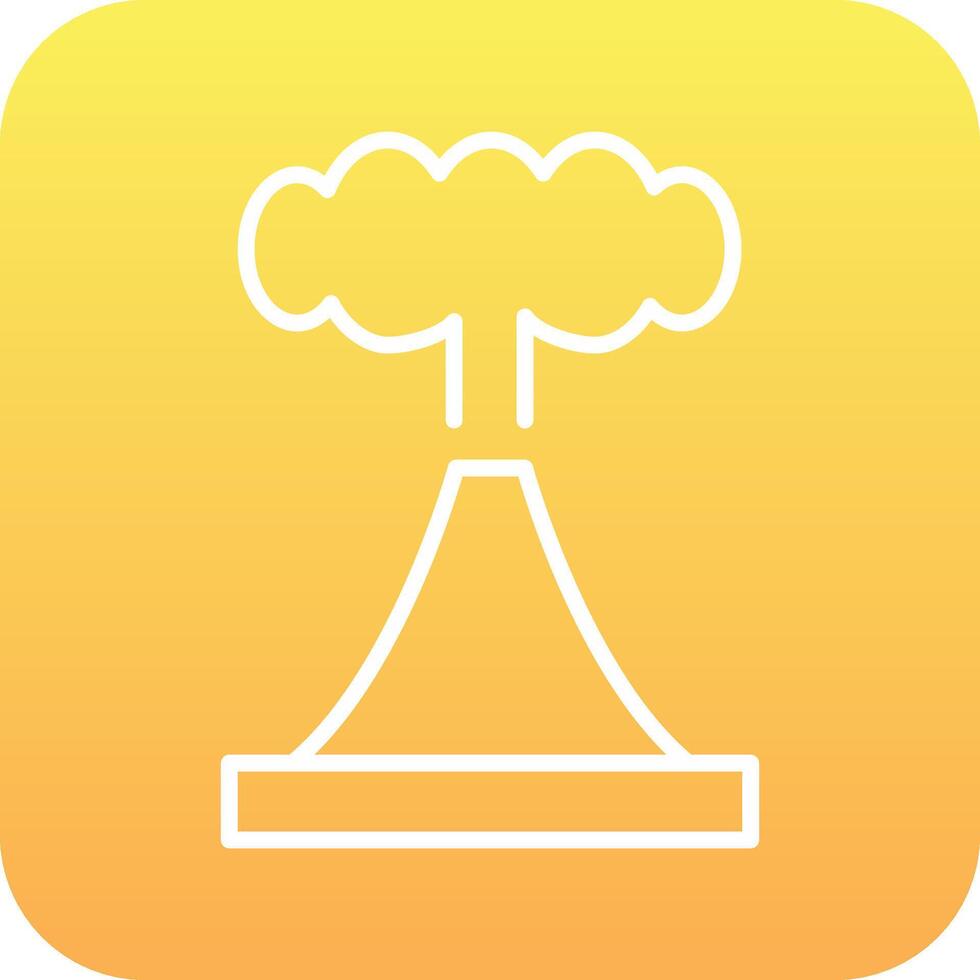 Volcano Vector Icon