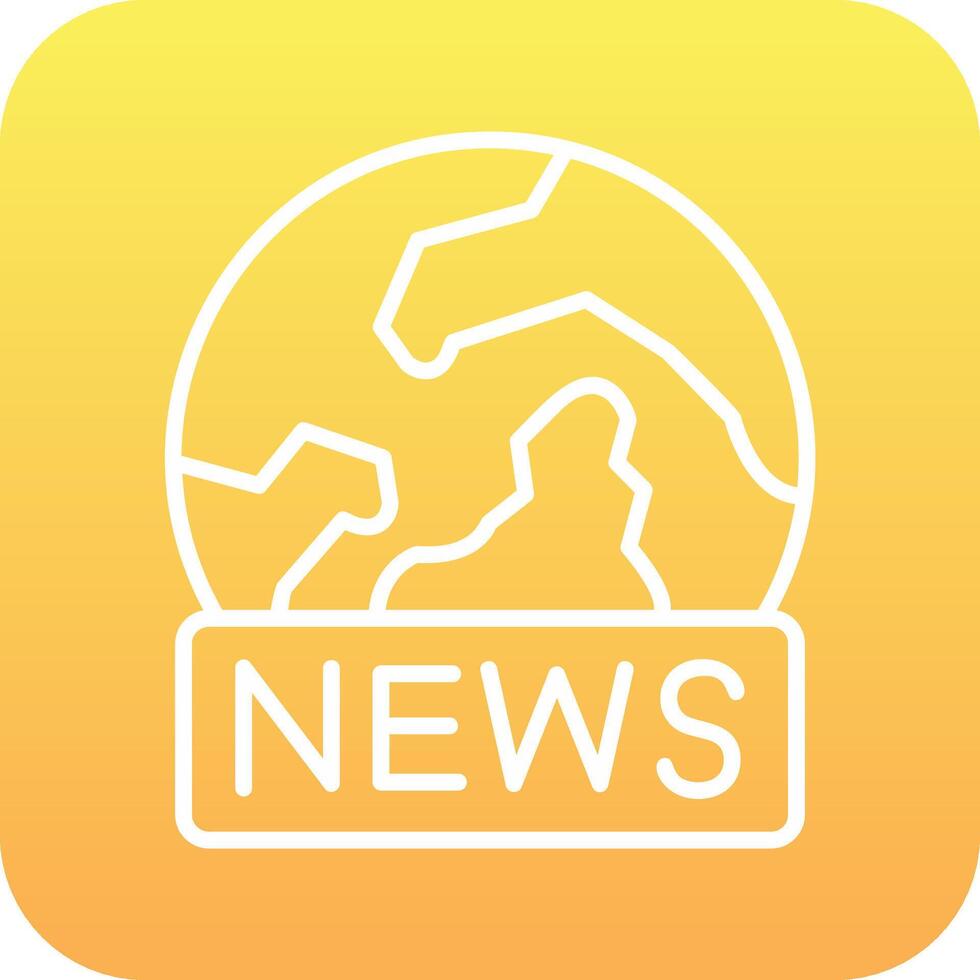 World News Vector Icon