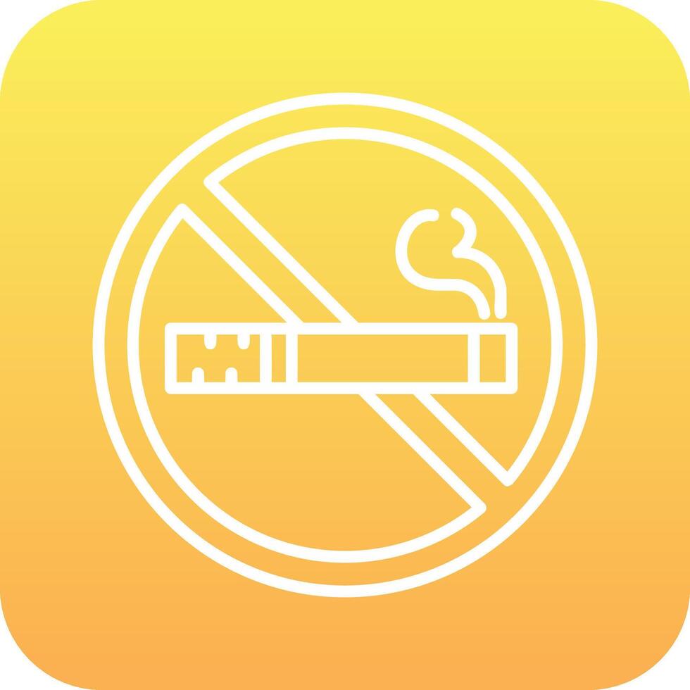 No Smoking Vector Icon
