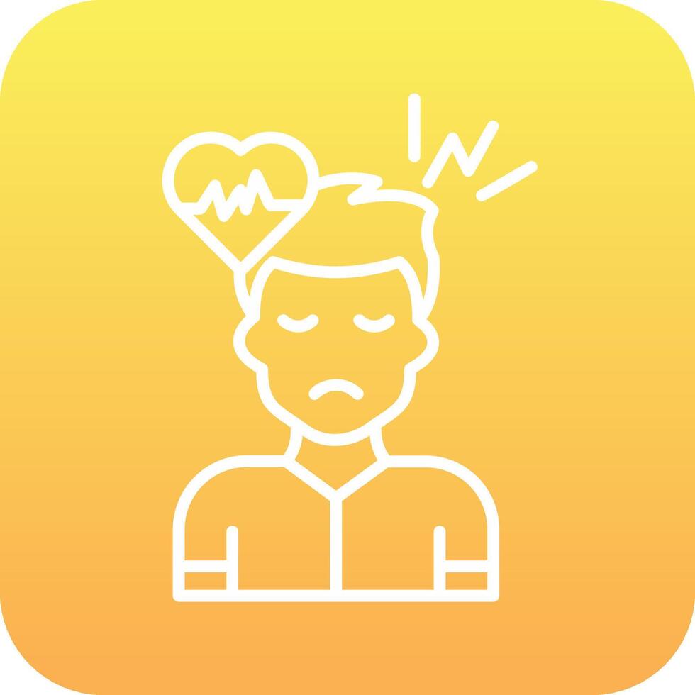 Tachycardia Vector Icon