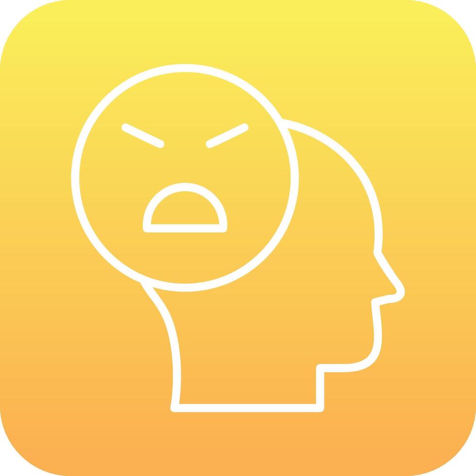 Angry Vector Icon
