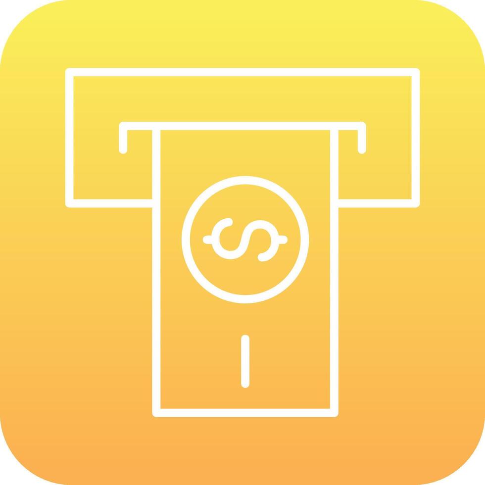 Withdraw Money Vector Icon