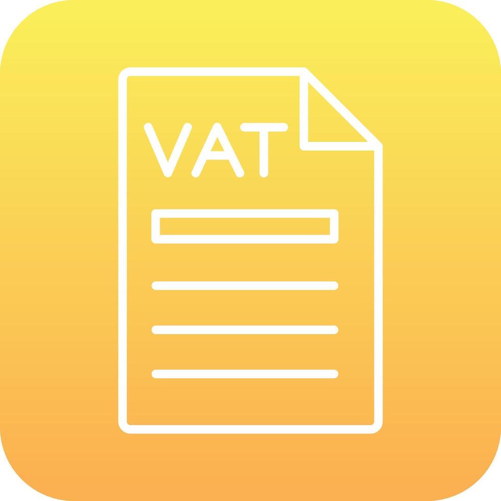 Vat Vector Icon