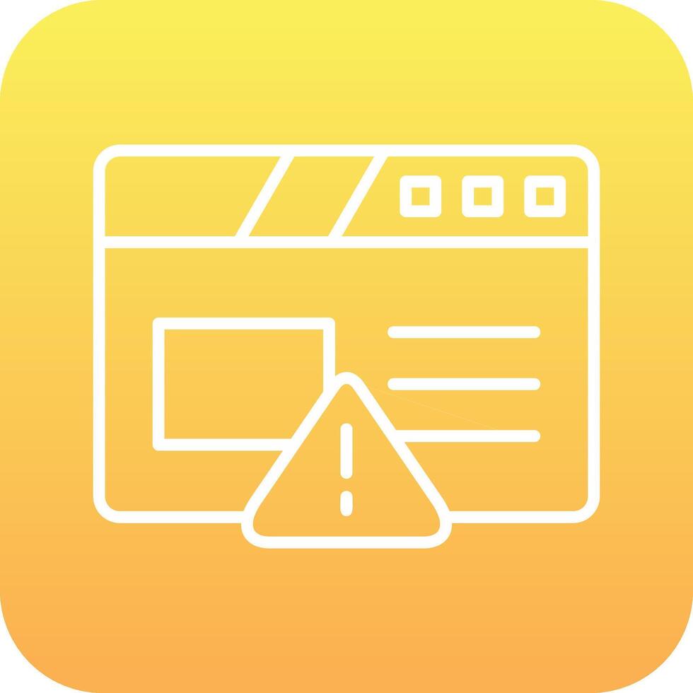 Webpage Vector Icon