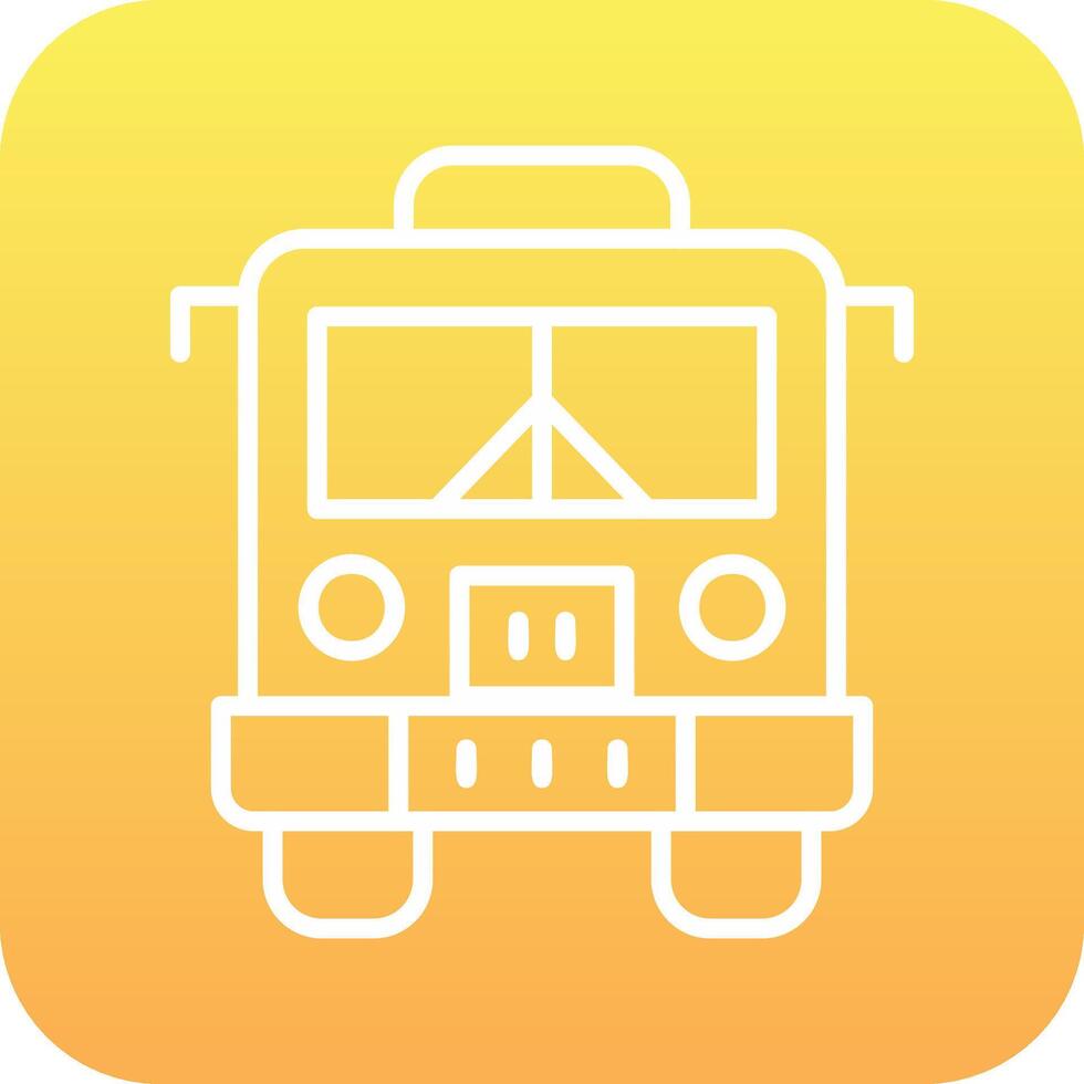 Public Transport Vector Icon