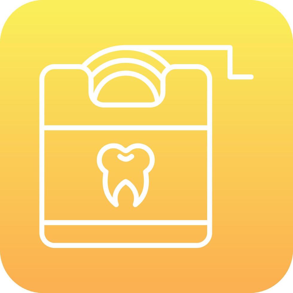 Dental Floss Vector Icon