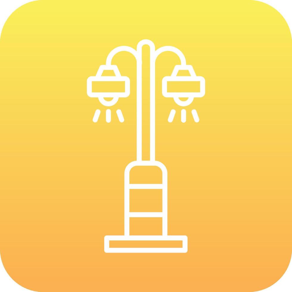 Streetlight Vector Icon