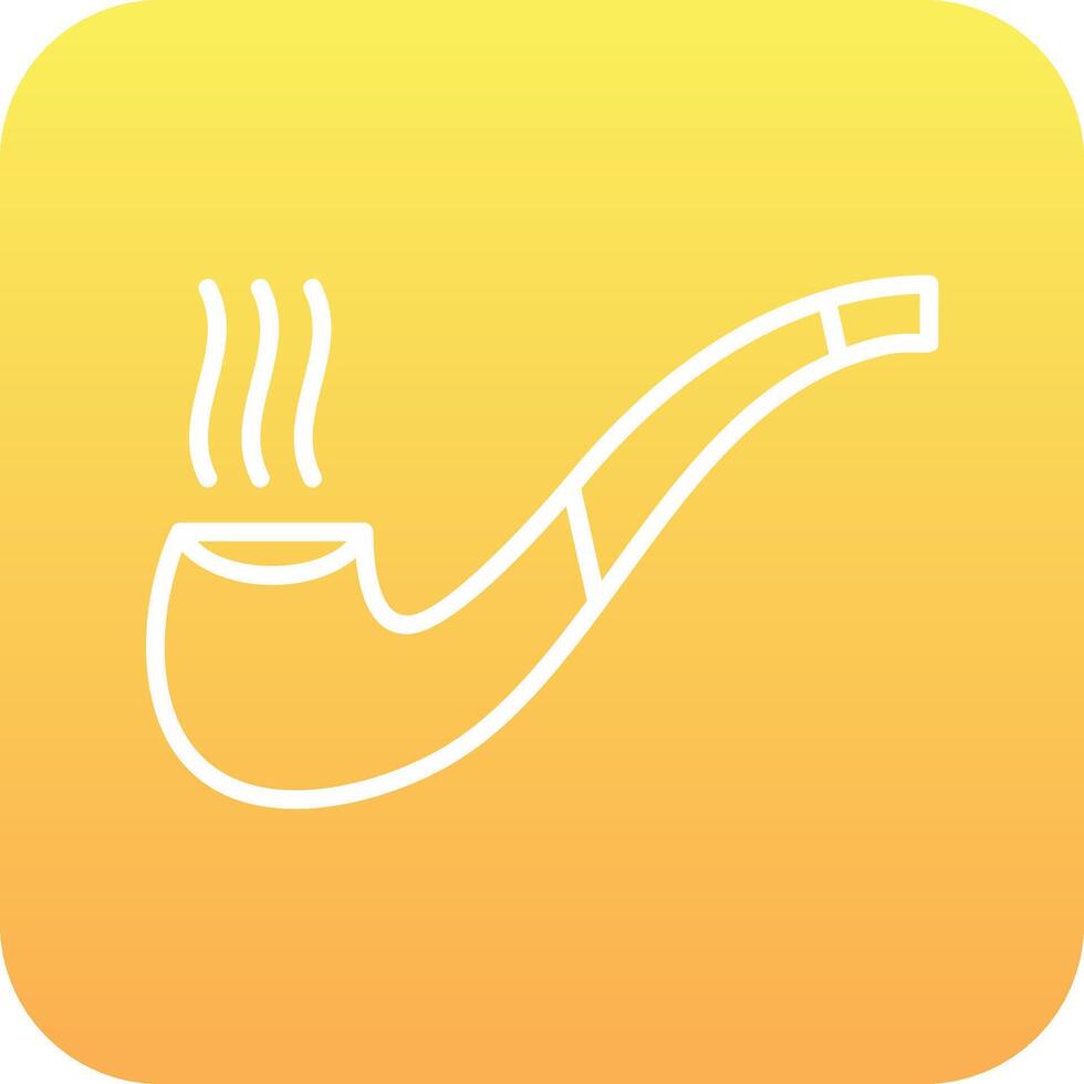 Smoking Pipe Vector Icon