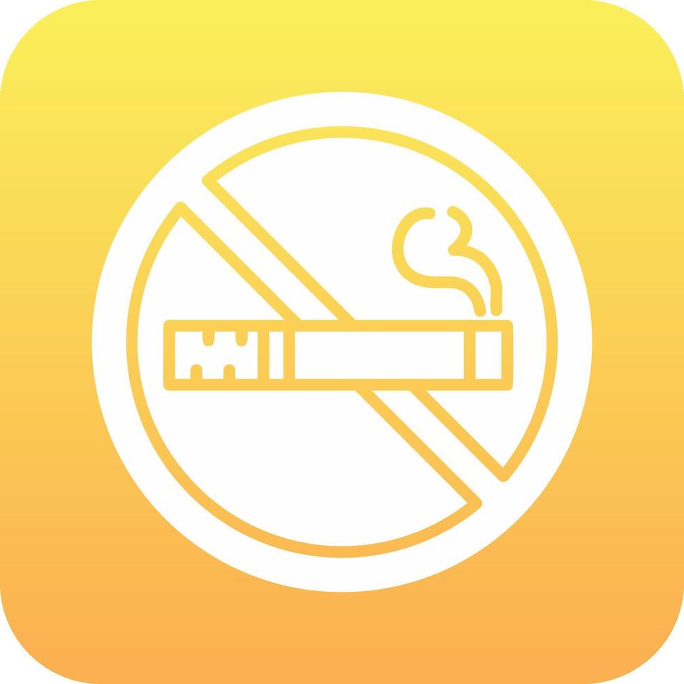 No Smoking Vector Icon
