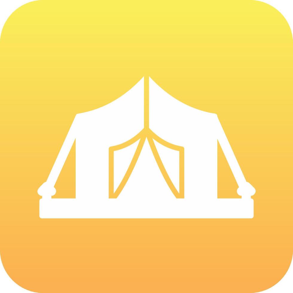 Tent Vector Icon