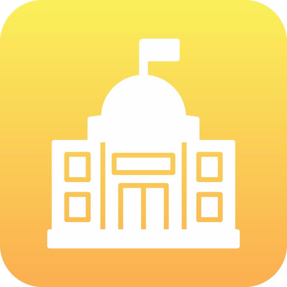 Embassy Vector Icon
